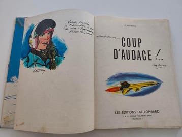 Dan Cooper T6 - Coup daudace ! + dédicace couleur - C - 1, Nieuw