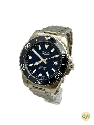 Longines HydroConquest 42MM Blue, Ophalen of Verzenden, Zo goed als nieuw, Polshorloge