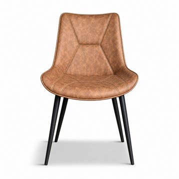 Stoel Houston Misty cognac, Ophalen of Verzenden, Nieuw