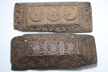 Gebedenboek Nepal - 22 cm - 10 cm - Hout - Nepal - 18e eeuw