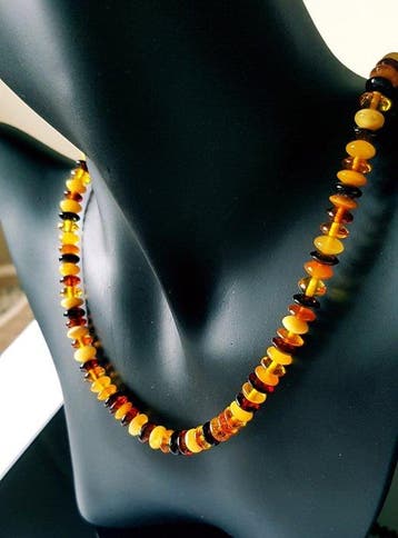 Amber Natuurlijke Baltische barnsteenketting- 10 g