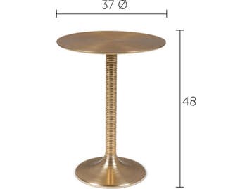 Bold Monkey Hypnotising Round - Bijzettafel - Gelakt, Verzenden, Nieuw