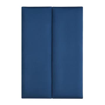 Gestoffeerde wandpanelen Carpino set van 2 fluweel 90x30 cm, Verzenden, Nieuw