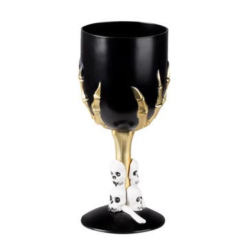 Gothic Wijnglas zwart, Ophalen of Verzenden, Nieuw