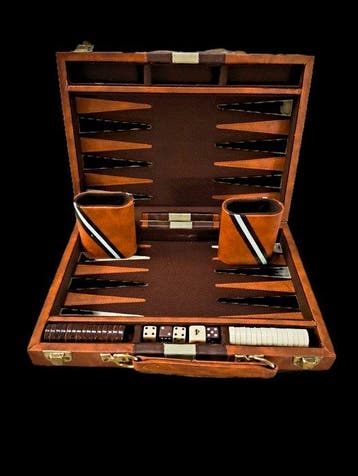 Schmidt - Bordspel - Backgammon travel set