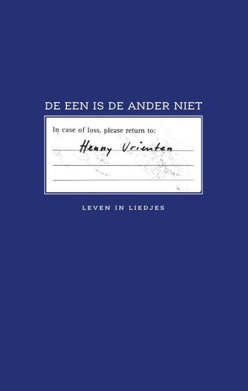 De Een Is De Ander Niet | Henny Vrienten | Nieuw, Ophalen of Verzenden, Nieuw, Henny Vrienten