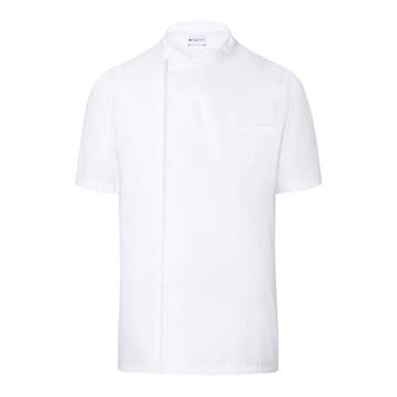 GGM Gastro | KARLOWSKY | Korte Mouw Kokshemd - Wit - maat: |, Kleding | Heren, T-shirts, Maat 52/54 (L), Verzenden, Wit, Nieuw