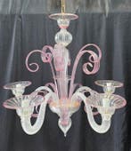 Lavai - Kroonluchter - Rosetto - Muranoglas - 5 lichten