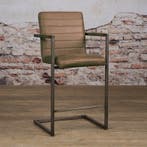 *WOONWINKEL* Tower Living Rocca Stoere Barstoel Industrieel, Huis en Inrichting, Verzenden, Nieuw