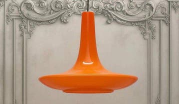Peill & Putzler - Peill & Putzler - Plafondlamp - tul -, Antiek en Kunst, Antiek | Lampen