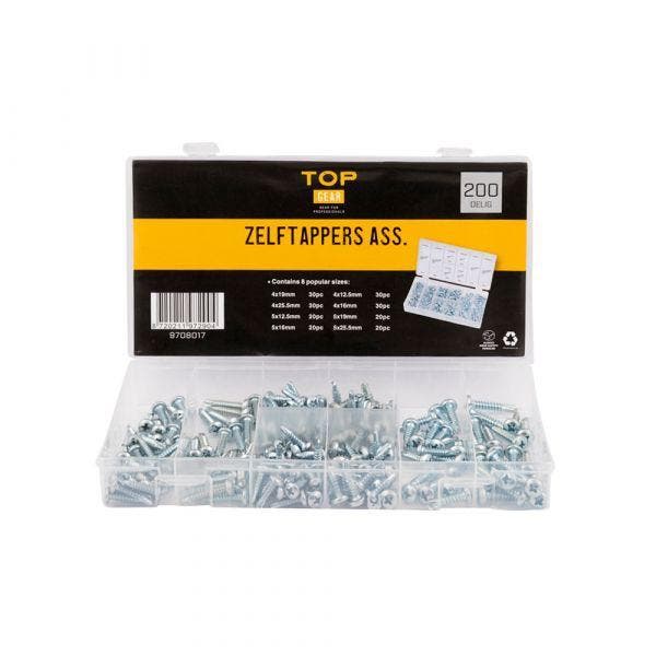 Zelftappers Assortiment 200.dlg, Doe-het-zelf en Verbouw, Kratten en Dozen, Nieuw, Verzenden