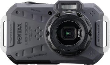 Pentax WG-1000 Waterdichte Digitale Compact Camera - Grijs (, Verzenden, Zo goed als nieuw