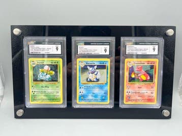 Pokémon - 3 Graded card - Ivysaur, Wartortle & Charmeleon -, Nieuw