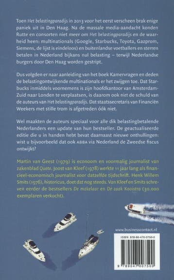Het belastingparadijs 9789047007500 Henk Willem Smits, Verzenden, Gelezen, Henk Willem Smits