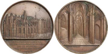 Brons medaille ohne Jahr (1853) Portugal-medaille, Verzenden