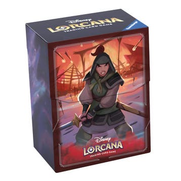 Disney Lorcana: Deck Box Mulan, Ophalen of Verzenden, Nieuw