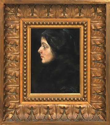 Jan Schreuder van de Coolwijk (1868-1962), Vrouw in zwart