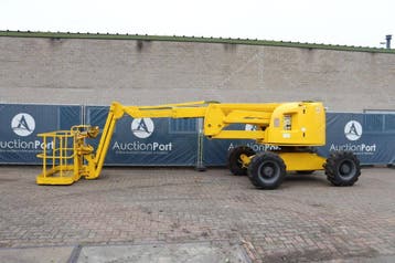 Veiling: Knikarmhoogwerker Haulotte HA16PX Diesel 16m 2000, Ophalen
