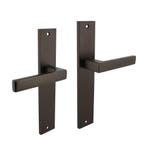 Intersteel Deurkruk Hera op schild blind - antraciet, Doe-het-zelf en Verbouw, Hang- en Sluitwerk, Verzenden, Nieuw