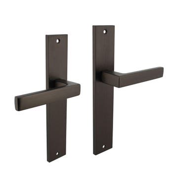 Intersteel Deurkruk Hera op schild blind - antraciet, Verzenden, Nieuw