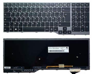 Fujitsu LifeBook E754 replacement toetsenbord QWERTY zwart, Computers en Software, Ophalen of Verzenden, Gebruikt