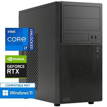Core i7 14700KF + Waterkoeling - RTX 3050 - 64GB Desktop PC, Computers en Software, Desktop Pc's, Nieuw