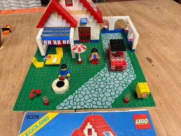 Lego Set - 6374 - Classic Town, City - Family Villa, Nieuw