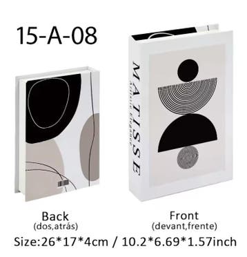 Decoratief Boek met Opbergruimte voor Salontafel Decorati, Verzenden, Nieuw