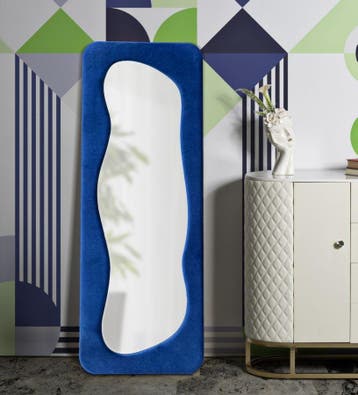 WANDSPIEGEL THEODOR BLAUW CM 60X4X160 - 066138000B, Huis en Inrichting, Ophalen of Verzenden, Nieuw