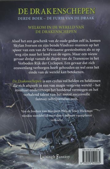 De furie van de draak / Drakenschepen / 3 - Tracy Hickman, Verzenden, Zo goed als nieuw, Tracy Hickman
