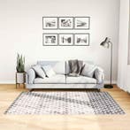 vidaXL Vloerkleed wasbaar 120x180 cm meerkleurig, Verzenden, Nieuw, Grijs