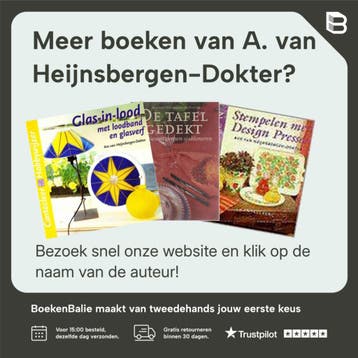 Keramiek beschilderen / Cantecleer hobbytopper 9789021328188, Verzenden, Gelezen, A. van Heijnsbergen-Dokter