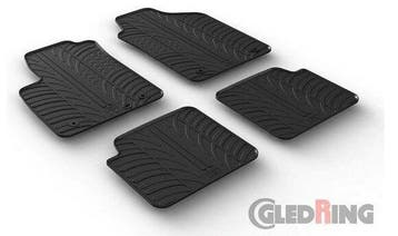 Rubber automatten Fiat 500 | 2007-2024, Verzenden, Nieuw, Fiat