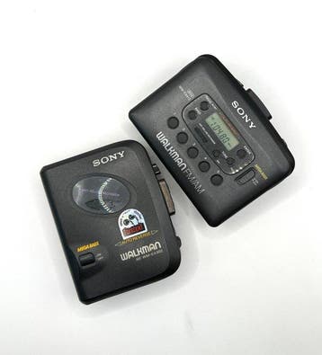 Sony - WM-EX302 - WM-FX413 2-Piece Set Draagbare, Nieuw