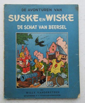Suske en Wiske BR-04 - De schat van Beersel - 1 Album -, Nieuw