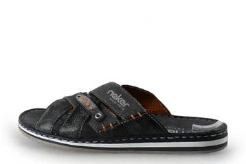 Rieker Slippers in maat 40 Blauw, Slippers, Zo goed als nieuw, Rieker, Verzenden