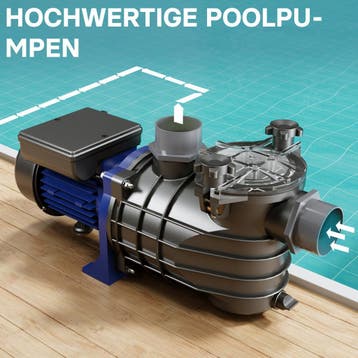 Zwembadpomp | filterpomp 10800l/u - 180W, Verzenden, Nieuw, Zwembadpomp