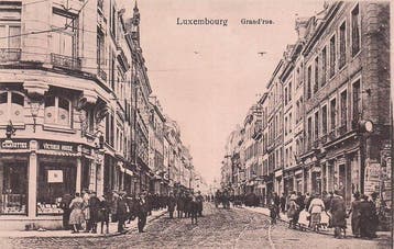 Luxemburg - Luxemburg - gevarieerd en mooi kavel -, Gelopen