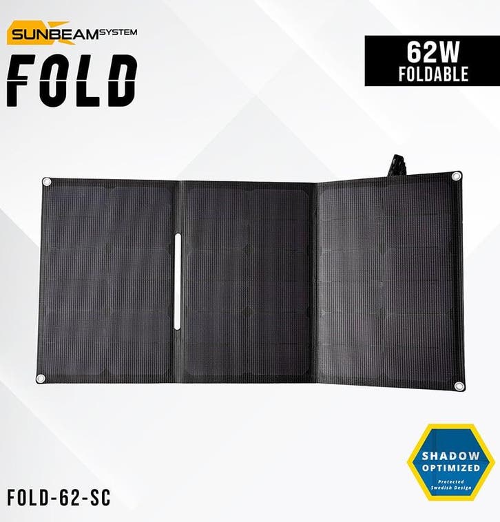Sunbeamsystem Fold 62 Watt, Watersport en Boten, Navigatiemiddelen en Scheepselektronica, Nieuw, Ophalen of Verzenden