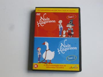 Niels Holgersson Deel 1 & 2 (DVD), Ophalen of Verzenden, Zo goed als nieuw