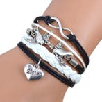 Fako Bijoux - Multi Armband - Infinity Vogels Sister -, Verzenden, Nieuw