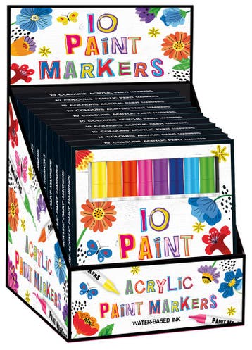 Display 10 X 10 Paint Markers Box |  | Nieuw, Ophalen of Verzenden, Nieuw