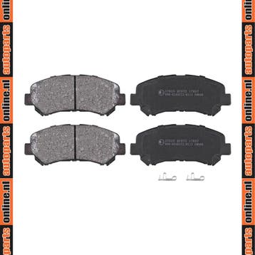 Remblokken Vooras Nissan Rogue 2.5 AWD - ABS 37625, Verzenden, Nieuw, Nissan