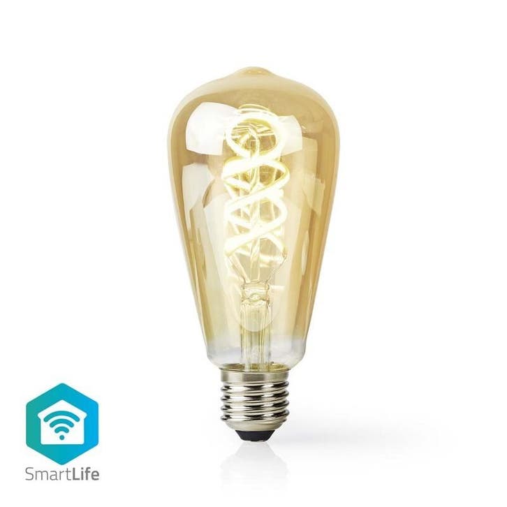 LED filament-lamp met app, Smartlife WIFILRT10ST64, Huis en Inrichting, Lampen | Hanglampen, Nieuw