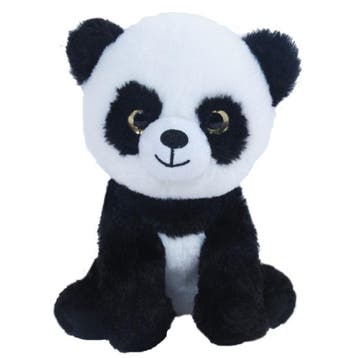 Sandy panda knuffel - pluche - 21 cm - dierenknuffel, Verzenden, Nieuw