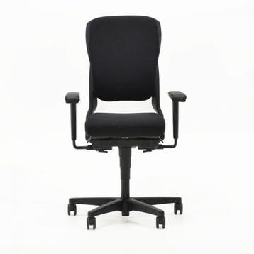 Ahrend 230 - NPR 1813 - Hoge Rug - Refurbished, Huis en Inrichting, Bureaustoelen, Zwart, Ophalen of Verzenden, Zo goed als nieuw