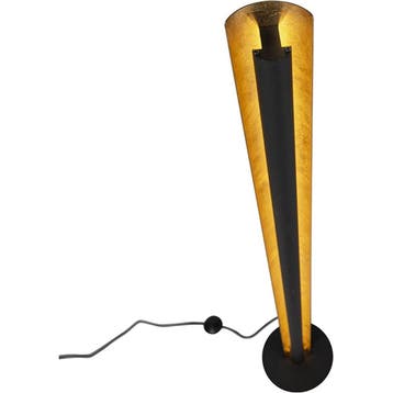 Vloerlamp - Dimbaar - 1-lichts - Mat Zwart, 100 tot 150 cm, Nieuw, Overige fittingen, Ophalen of Verzenden
