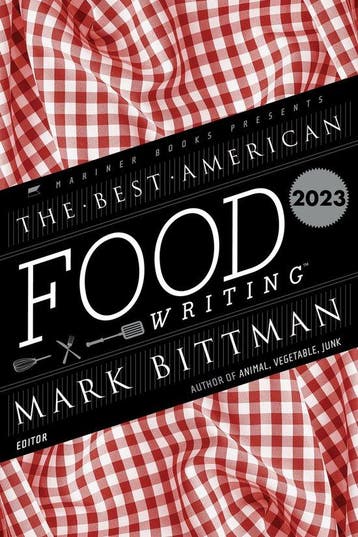 9780063322523 Best American-The Best American Food Writin..., Verzenden, Zo goed als nieuw, Marion Nestle