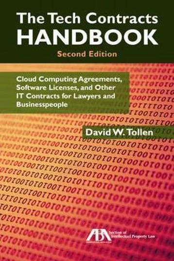The Tech Contracts Handbook - David W Tollen 9781634251785, Verzenden, Gelezen, David W Tollen