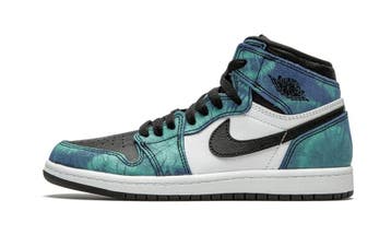 Jordan 1 Retro High Tie Dye (PS), Nieuw
